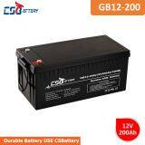 Csbattery 12V200ah SLA Solar Power Gel Battery for Pump/Golf-Cart/Electrical-Tools