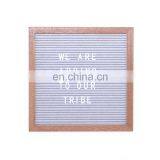 10x10inch Home Decoration Slotted Felt Advertising Board With Pine Wood Frames and Plastic Letters thumbnail-2