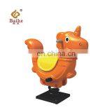 Amusement Park Outdoor Garden Plastic Spring Rocking Horse For Sale thumbnail-6