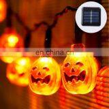 Halloween Decoration Home Yard Bar Decor Solar Pumpkin String Lights 5m Long 20leds thumbnail-2