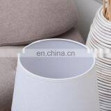 Simple Geometry Custom Restaurant Table Decoration Ceramic Base Cheap Nordic Bedside Lamps for Hotel thumbnail-3