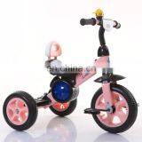 Multi-function Cheap Baby Pedal Tricycle / EVA Wheel Kids Tricycle With Light thumbnail-1