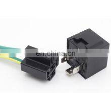 JD1912 Car Relay 12Volt 40A Auto Automotive Relay Socket 4Pin 5Pin Relay & Wires thumbnail-2