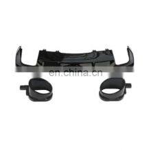 A4 S4 B9.5 Car Bodykit Rear Diffuser With Tailpipe For Audi A4 S4 Sports and Ordinary Style Rear Bumper Diffuser 2020 2021 2022 thumbnail-1