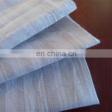 Bulk stock wholesale price cotton poplin sliver lurex shirting fabric