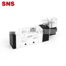 SNS Pneumatic 4V410 5/2 Port Internal Pilot Type Electric Solenoid Valve With AC/DC 12V 24V 220V