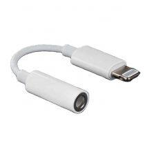 Headphone AUX Adapter Jack Lightning to 3.5mm Cord Dongle IPhone 7 8 Xr 11 thumbnail-1
