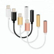 8 Pin Connector Male to 3.5mm Jack Female Headphone Audio Adapter Converter for IPhone 7 thumbnail-2