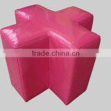 Candy Color Design Feet Ottoman Stool thumbnail-1