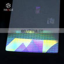 Sparkle Clear Custom Hologram Thermal Laminating Pouches thumbnail-3