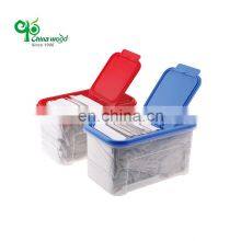 Yada High Quality Custom Logo Disposable Wooden Toothpicks With White Box Food Picks thumbnail-5