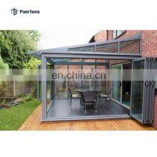 Aluminium Glass Enclosure Sunroom Conservatories For Solarium