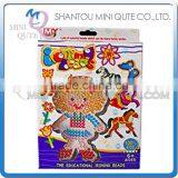 Mini Qute Kawaii DIY Ironing Hama Perler Beans 3D Jigsaw Girls Model Building Block Educational Toy (Accept OEM) NO.BT-0054D1