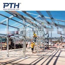 Недорогая сборная двухствольная стальная конструкция временного лагеря. Легкая конструкция. thumbnail-3