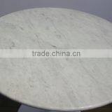 White Marble Tulip Table by Eero Saarinen for Dining Room thumbnail-2