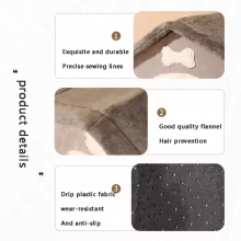 Meow Love Indoor Coral Fleece Cat Shelter With Heated Pet Pad Easy-to-Assemble Breathable Safe Winter Housing for Cats thumbnail-4