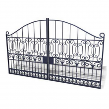 Decorative Metal Fencing | Wrought Iron Garden Fence and House Main Gate thumbnail-3