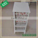 Wholesale Woven Fabric Pattern Wood Cabinets thumbnail-4