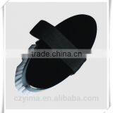 Wooden Back Horse Body Brush With Nylon Strap for Horse Grooming thumbnail-1