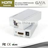 Single 60M HDMI Extender RJ45 CAT5/6 Converter Adapter Full 1080P/720P 3D thumbnail-2
