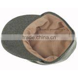 WWII German Officer Panzer Wool Field Military Cap Hat thumbnail-6