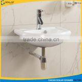 Chaozhou factory ceramic wall hung low price basin