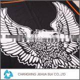 Superior Hand Block Polyester Viscose Badge Print Fabric thumbnail-2