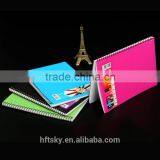 Wholesale Customized Quality Wire Spiral Notebook With Dividers thumbnail-6