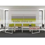 Curved Office Desk, 120 Degree Combination Desk thumbnail-2