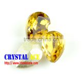 Fancy crystal pearshaped stones13X18,rhinestone pearshape strass stones for wedding decoration