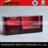 Clear PVC Window Brown Paper Box for Industial Use