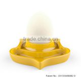 Silicone squirrel-and-pinecone egg holder