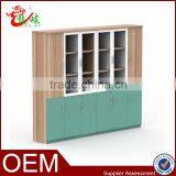 2016 Wooden Used Office Furniture Filing Cabinet 3 Door Bookshelf M1681A thumbnail-2