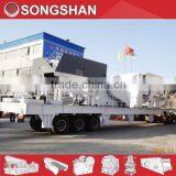 Movable Crusher , Tire Type Mobile Crusher Plant thumbnail-2