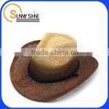 Sunny Shine Fashion Wide Brim Gentlemen Mexico Straw Hats Caps thumbnail-1