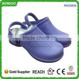 New model summer garden women most popular purple nurse no hole eva clog shoes