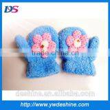 Wholesale Fleece Children Sun Flowers Baby Gloves ST111 thumbnail-1