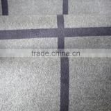 micro suede fabric printed and bonded with knit fabric for clothes and jacket