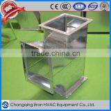 Galvanized steel corner connector air conditioner hot air duct