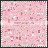 Hot Selling Lovely Printed Taffeta Fabric thumbnail-1