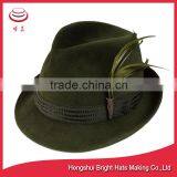 Newly Designed Wool Felt Trilby Fedora Hat thumbnail-1