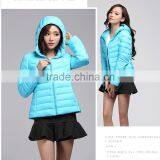 2015 Sexy Women Slim Hooded Thin Down Coats thumbnail-3