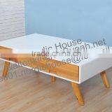 high gloss white cheap coffee tables living room center table with drawers