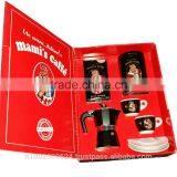 Gift set Moka coffee and cups