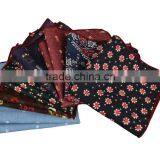 Custom Red Dash Pocket Square in Cotton thumbnail-1