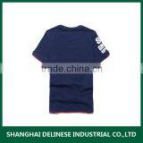 Fashion Men Blank V-neck T-shirt thumbnail-1