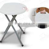 Round plastic folding fishing stool