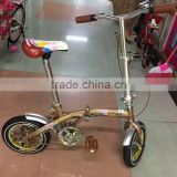 High quality steel bicycle mini cooper folding children bike