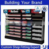 Wood Retail Shop Merchandise Tobacco Display Stand