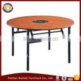 High Quality With Cheap Price Folding Hotel Commercial Restaurant Hotpot Table thumbnail-1